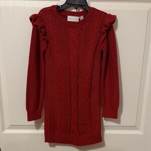 The Children's Place Ruby Red Ruffle Dress